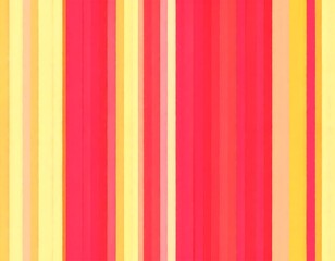 Obraz premium A vibrant vertical striped design featuring a gradient of warm colors, from yellow to red.