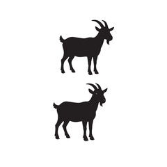 Standing Goat Silhouette Vector Set Black and White

Farm Goat Outline Animal Collection

Goat Silhouette Illustration Pack