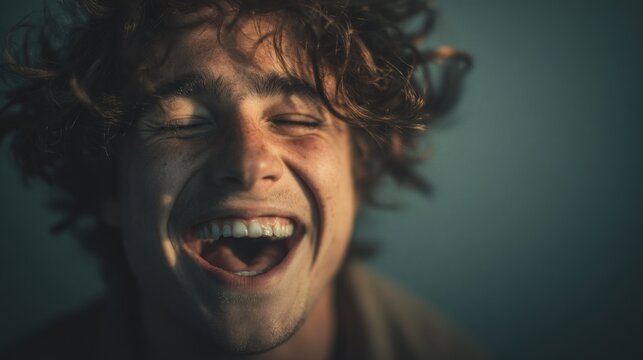 A radiant display of joyful exuberance