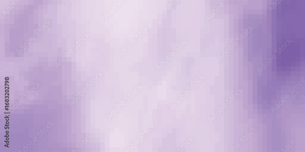 Wall mural abstract background of gradient purple squares with pixelated artistic design for digital or print p