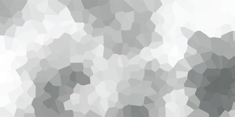 Fototapeta premium Abstract grey geometric pattern with mosaic or cell-like design for background and texture designs