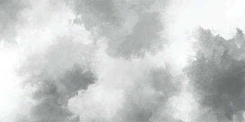 Abstract watercolor background in grayscale with a textured and artistic cloudy appearance for design elements.