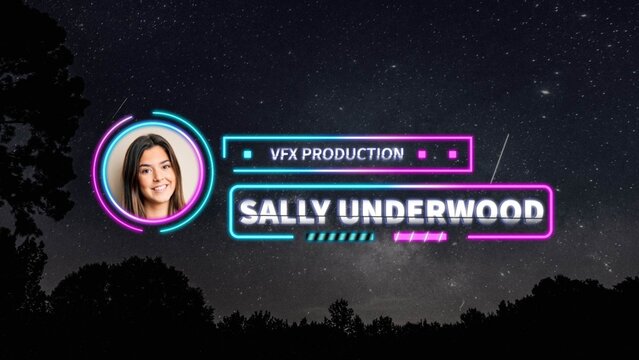 Gradient Glow Lower Third