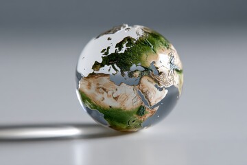 Tactile globe for geography learning enhances education experience Generative AI