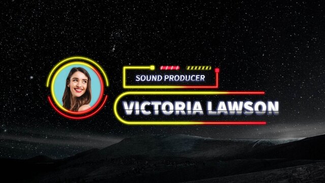 Bright Gradient Lower Third