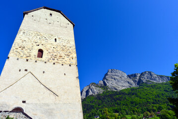 Schloss Sargans im Schweizer Kanton St. Gallen