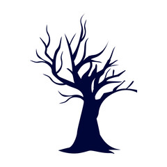 Spooky Tree Silhouettes