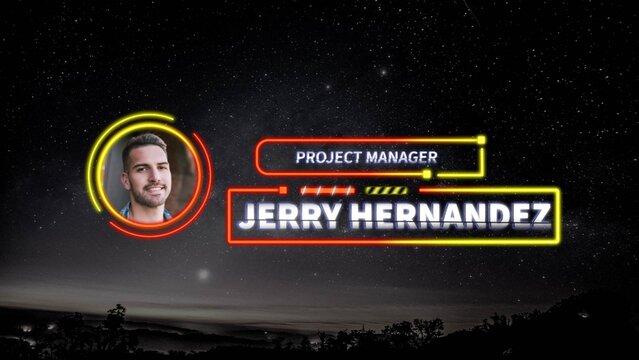 Stylish Glow Lower Third