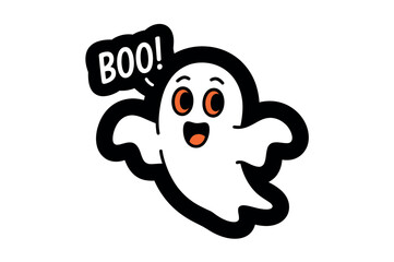 Cute Ghost with 