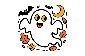 Cute Ghost with 