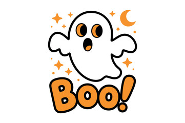 Cute Ghost with 