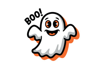 Cute Ghost with 