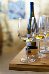 Good white wine degustation.
