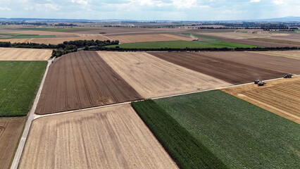 Felder bei Berstadt in der Wetterau