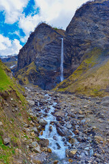 Wasserfallarena von Batöni, Mels, Kanton St. Gallen