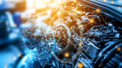 Advanced Engine Technology with Digital Overlay