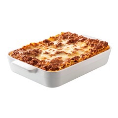 Savor this delicious, bubbling lasagna fresh from the oven, a comforting culinary delight