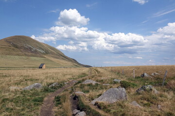 Naklejka premium Landschaft am Col de la Croix Morand