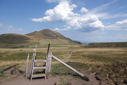 Landschaft am Col de la Croix Morand
