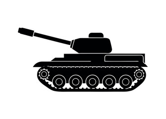 Obraz premium military tank vector illustration
