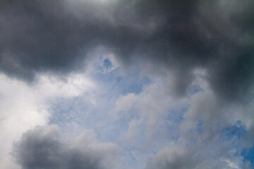 Overcast Sky with Dark, Ominous Clouds