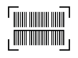 scan product barcode vector