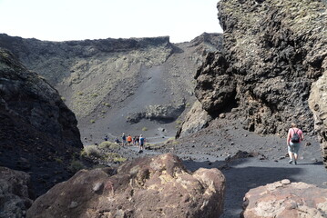 In der Caldera de los Cuervos.Lanzarote © Fotolyse