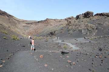 In der Caldera de los Cuervos.Lanzarote © Fotolyse