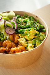 Poke Bowl Close Up