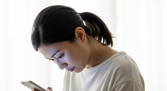 スマホ首・ストレートネック問題のイメージ