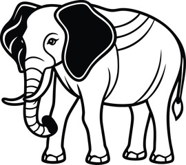 Obraz premium elephant-silhouette-icon-vector (1).eps