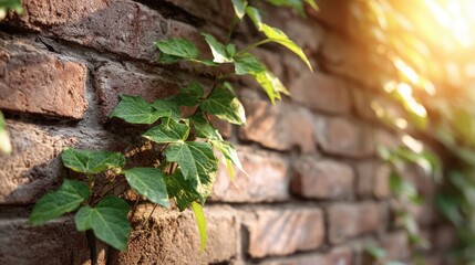 ivy on the wall
