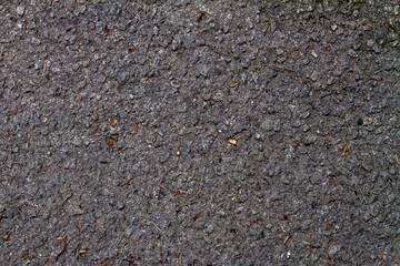 Close-up of asphalt texture