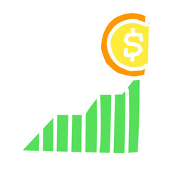business graph icon