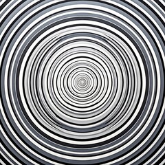 Abstract concentric circles