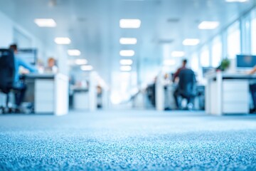 Fototapeta premium Blurred office interior