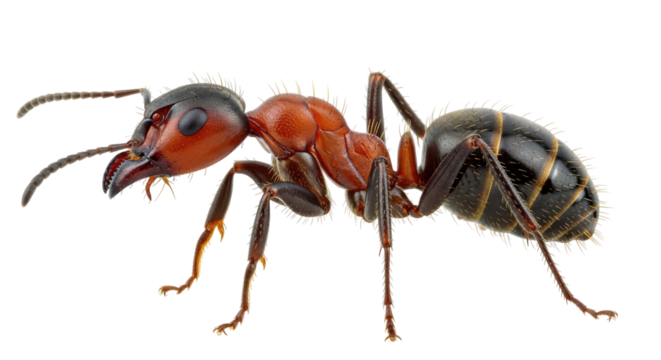 Isolated Carpenter Ant Macro