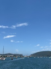 Fototapeta premium boat on the bay