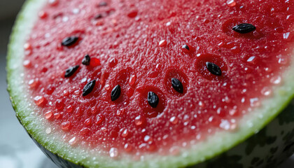 8k crystalized watermelon slice