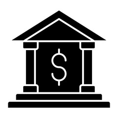 bank icon glyph