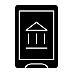 bank account icon glyph