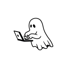 Ghost typing on laptop computer technology