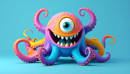 Tentacled Squiggly Smiler