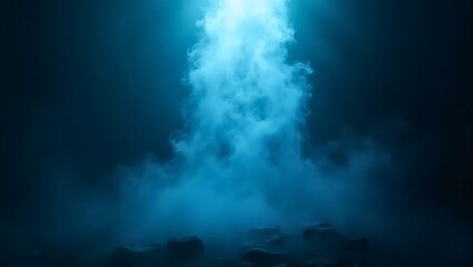 Obraz premium Foggy Halloween Smoke Background