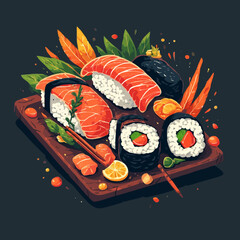 Delicious Sushi Design Very Cool