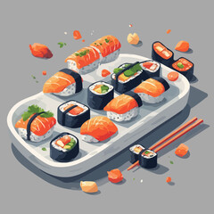 Delicious Sushi Design Very Cool
