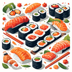 Delicious Sushi Design Very Cool