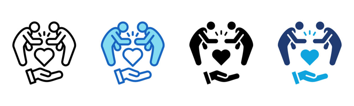 Courtesy icon Multi Style Vector Illustration