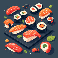 Delicious Sushi Design Very Cool
