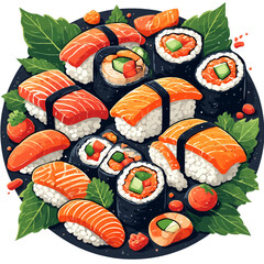 Delicious Sushi Design Very Cool